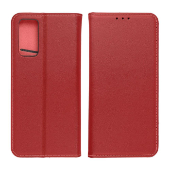 Etui z klapką na Samsung S26 ULTRA Smart Pro Book skórzane bordowe-379647