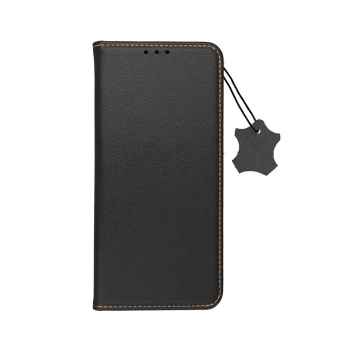 Etui z klapką na Samsung S26 EDGE Smart Pro Book skórzane czarne