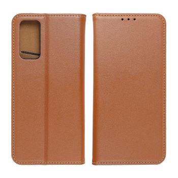 Etui z klapką na Xiaomi Redmi NOTE 15 5G Smart Pro Book skórzane brązowe-379846