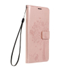 Etui z klapką na Samsung A32 5G Mezzo Book drzewo złoto-różowe-381107
