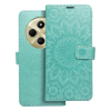Etui z klapką na Xiaomi Redmi 14C Mezzo Book mandala zielony