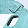 Etui z klapką na Xiaomi Redmi 14C Mezzo Book mandala zielony-382216