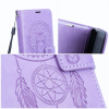 Etui z klapką na Samsung A26 5G Mezzo Book łapacz snów fioletowe-382326