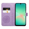 Etui z klapką na Samsung A56 5G Mezzo Book mandala fioletowe-382363