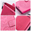 Etui z klapką na Samsung A56 5G Mezzo Book łapacz snów magenta-382388