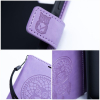 Etui z klapką na Xiaomi Redmi NOTE 14 4G (GLOBAL - 164,84mm x 78,15mm x 8,16mm) Mezzo Book łapacz snów fioletowe-3826