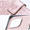 Etui z klapką na iPhone 12 / 12 PRO Mezzo Book drzewo złoto-różowe-382831