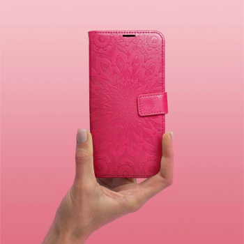 Etui z klapką na Xiaomi Redmi NOTE 14 PRO 4G Mezzo Book mandala magenta-382689