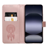 Etui z klapką na Xiaomi Redmi NOTE 15 PRO PLUS 5G Mezzo Book łapacz snów złoto-różowe-384089