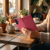 Etui z klapką na Redmi NOTE 15 PRO PLUS 5G Mezzo Book koty czerwone-384192