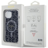 GUESS futerał do IPHONE 15 Plus kompatybilny z MagSafe GUHMP15MHGCUSTGK do iPhone 15 Plus (IML GCUBE) czarny-384830