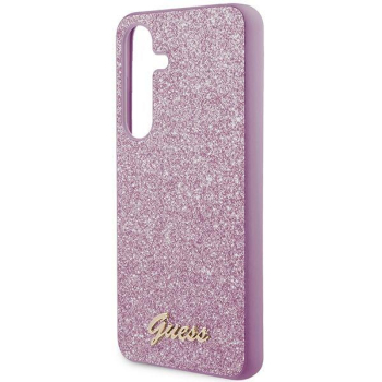 GUESS futerał do SAMSUNG S24 GUHCS24SHGGSHU (Glitter Script) fioletowy-384897