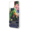 GUESS futerał do IPHONE 13 / 14 / 15 GUHCP14SLFLSB (Flower Liquid Glitter) niebieski-385158
