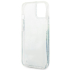 GUESS futerał do IPHONE 13 / 14 / 15 GUHCP14SLFLSN (Flower Liquid Glitter) zielony-385223