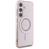 GUESS futerał do SAMSUNG S25 GUHMS25SPFTDTEP (Magnetic IML Rhinestones) różowy-385740