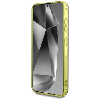 GUESS futerał do SAMSUNG S25 GUHMS25SHG4PRTGW (Magnetic IML Metal Glitter 4G Circle Triangle) brązowy-385736