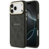GUESS futerał do IPHONE 17 Pro Max kompatybilny z MagSafe GUHMP17XP4MSEGCK (PU 4G W/ Classic) czarny