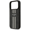 GUESS futerał do IPHONE 17 Pro kompatybilny z MagSafe GUHMP17LP4RPSK (4G Printed Stripes) czarny-386113