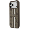 GUESS futerał do IPHONE 17 Pro Max kompatybilny z MagSafe GUHMP17XP4RPSW (4G Printed Stripes) brązowy-386117