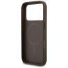 GUESS futerał do IPHONE 17 Pro kompatybilny z MagSafe GUHMP17LG4GFRW (PU 4G Ring Classic Logo) brązowy-386270