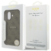 GUESS futerał do IPHONE 17 kompatybilny z MagSafe GUHMP17SG4GFRW (PU 4G Ring Classic Logo) brązowy-386316