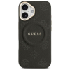 GUESS futerał do IPHONE 17 kompatybilny z MagSafe GUHMP17SPSAMSECK (PU W/ Peony Hot Stamp) czarny-386582