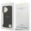 GUESS futerał do IPHONE 17 kompatybilny z MagSafe GUHMP17SPSAMSECK (PU W/ Peony Hot Stamp) czarny-386583