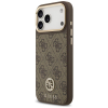 GUESS futerał do IPHONE 17 Pro Max kompatybilny z MagSafe GUHMP17XP4GRMDEW (PU W/ 4G Strass Logo) brązowy-386788