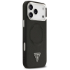 GUESS futerał do IPHONE 17 Pro kompatybilny z MagSafe GUHMP17LPSDTSCMK (PU W/ Triangle Logo) czarny-386986