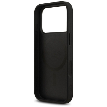GUESS futerał do IPHONE 17 Pro kompatybilny z MagSafe GUHMP17LP4RPSK (4G Printed Stripes) czarny-386114