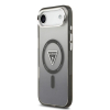 GUESS futerał do IPHONE 17 Air kompatybilny z MagSafe GUHMP17MHGTMLCGK (IML Gradient W/ Triangle Logo) czarny-387032
