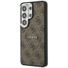 GUESS futerał do SAMSUNG S26 Ultra GUHMS26LP4MSEGCW (4G Embossed Ring MagSafe) brązowy-387491