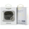 Etui na słuchawki Guess do Apple AirPods 4 (PU 4G W/ Strass Charm) brązowe-387768