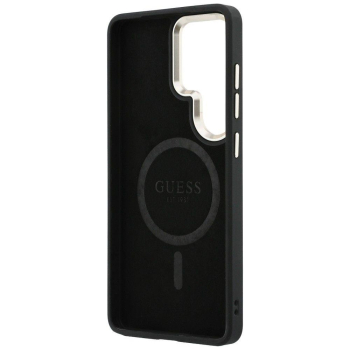 GUESS futerał do SAMSUNG S26 Ultra GUHMS26LP4MSEGCW (4G Embossed Ring MagSafe) brązowy-387496