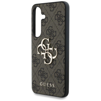 GUESS futerał do SAMSUNG S25 GUHCS25S4GMGBR (4G PU Big Logo) brązowy-387635