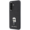 KARL LAGERFELD futerał do SAMSUNG A57 KLHCSA57GKNPSK (Fixed Glitter Ikonik Logo Metal Pin) czarny-389072