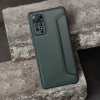 Etui z klapką na Xiaomi Redmi NOTE 14 PRO 4G Razor Book ciemnozielone-389949