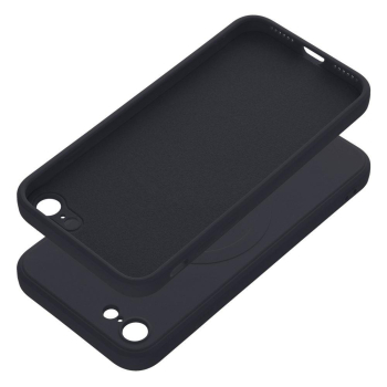 Etui na iPhone 7 / 8 / SE 2020 / SE 2022 Silicone Mag Cover zgodne z MagSafe (camera protection) czarne-392197
