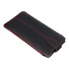 Etui wsuwane na telefon wsuwka do iPhone 3G/4/4S/ Samsung S5830 Galaxy Ace/S6310 Young Ultra Slim M4 czarne-394899