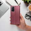 Etui z klapką na Xiaomi Redmi 14C Smart Magneto burgundowe-395967