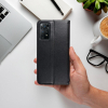 Etui z klapką na Honor 400 LITE Smart Magneto czarne-396559