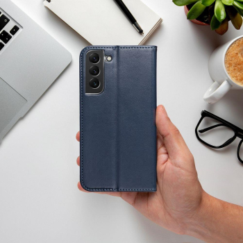 Etui z klapką na Samsung A56 Smart Magneto granatowe-396100
