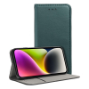 Etui z klapką na Xiaomi Redmi 15C (173,16 x 81,07 x 8,2) Smart Magneto ciemnozielone