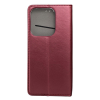 Etui z klapką na Xiaomi Redmi 15C (173,16 x 81,07 x 8,2) Smart Magneto burgundowe-397273