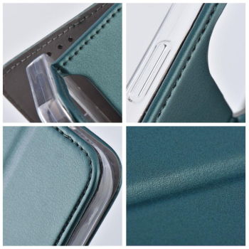 Etui z klapką na Xiaomi Redmi 15C (173,16 x 81,07 x 8,2) Smart Magneto ciemnozielone-397256