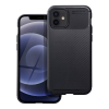 Etui na iPhone 12 / 12 PRO Carbon Premium czarne-403606