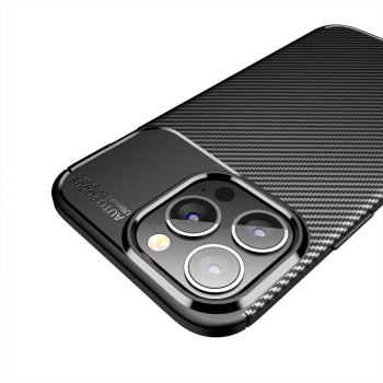 Etui na iPhone 14 PRO MAX Carbon Premium czarne-403424