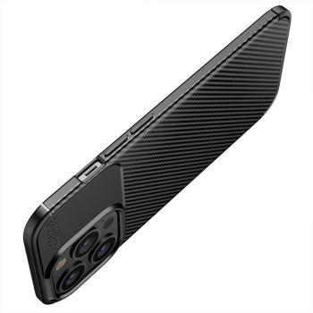 Etui na Samsung A23 5G Carbon Premium czarne-403530