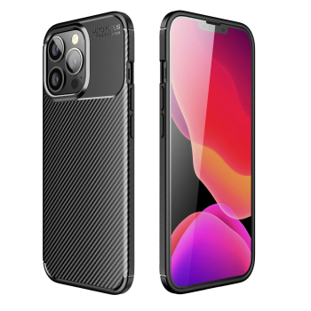 Etui na Samsung A52 5G / A52 LTE ( 4G ) / A52S Carbon Premium czarne-403544
