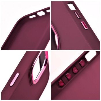 Etui na iPhone 13 MINI Frame fioletowe-406119